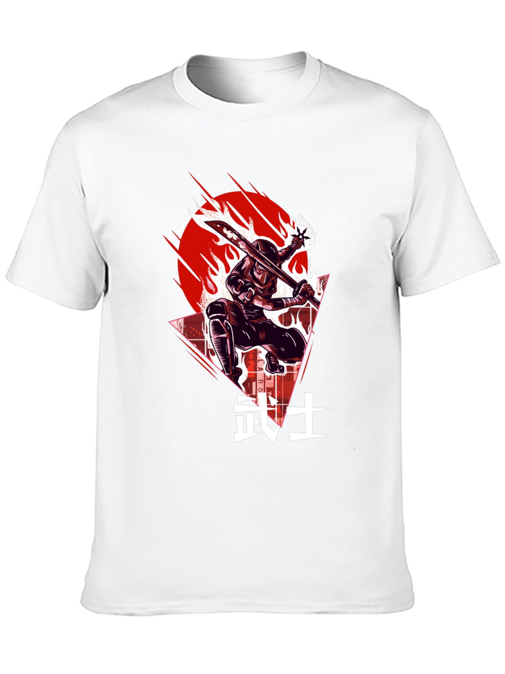 Ninja Warrior Graphic Tee - Martial Arts T-Shirt