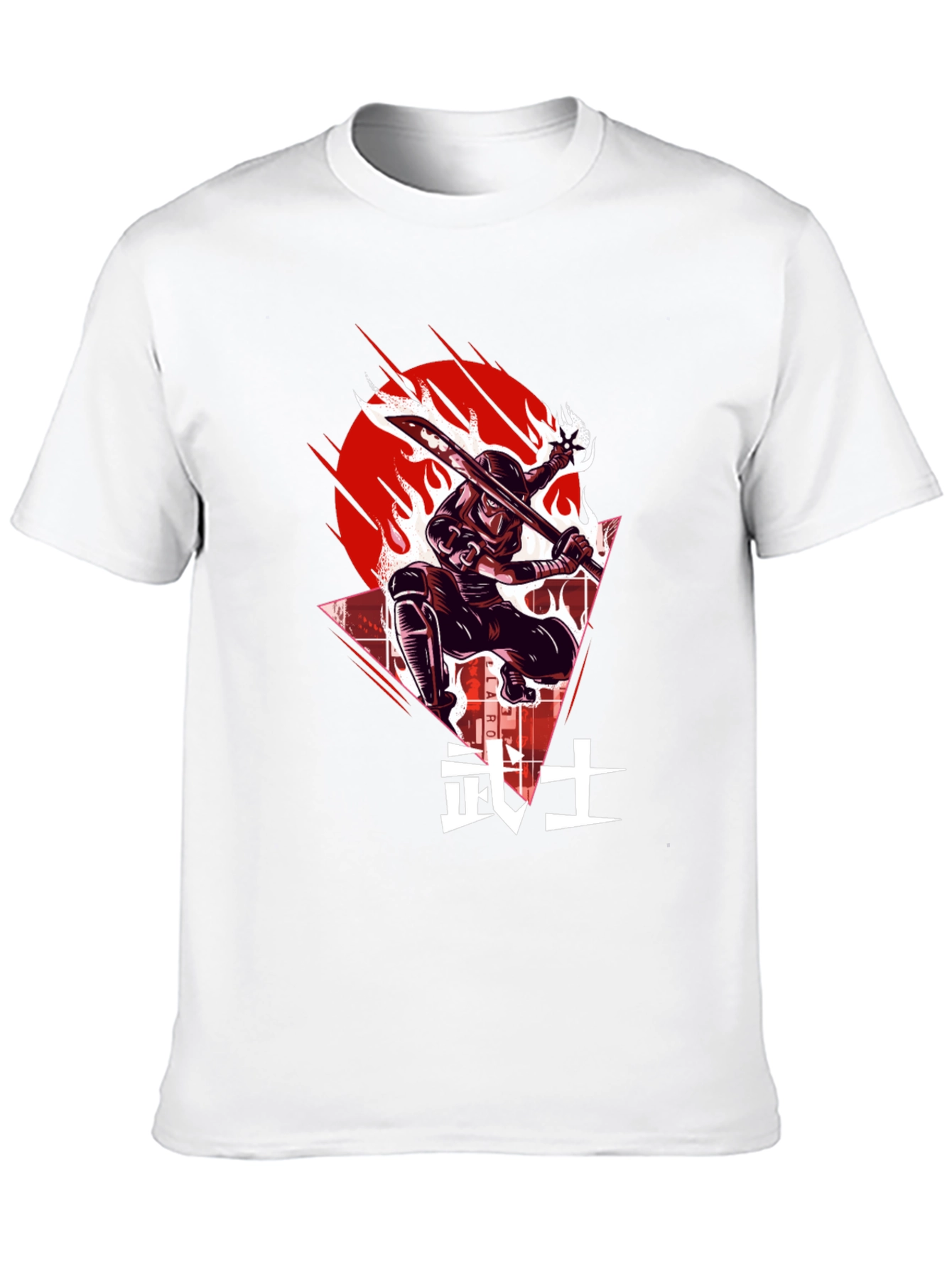 Ninja Warrior Graphic Tee - Martial Arts T-Shirt