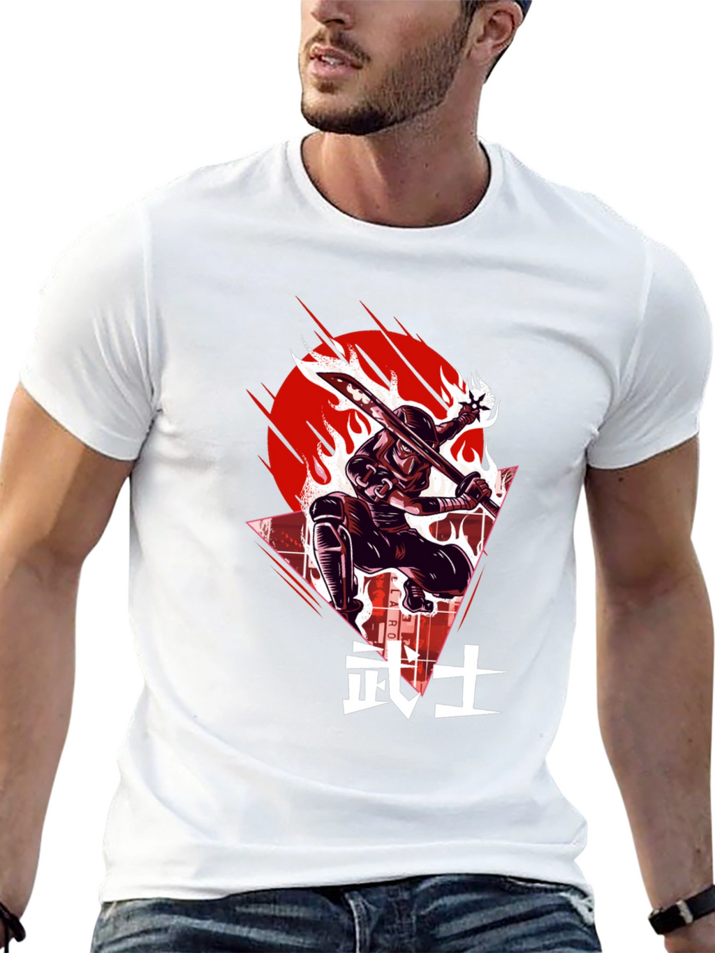 Ninja Warrior Graphic Tee - Martial Arts T-Shirt