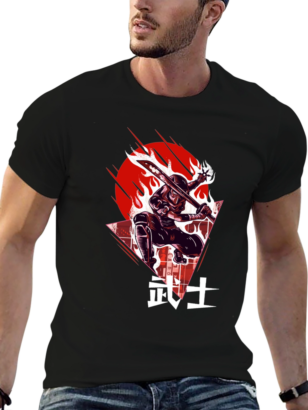 Ninja Warrior Graphic Tee - Martial Arts T-Shirt