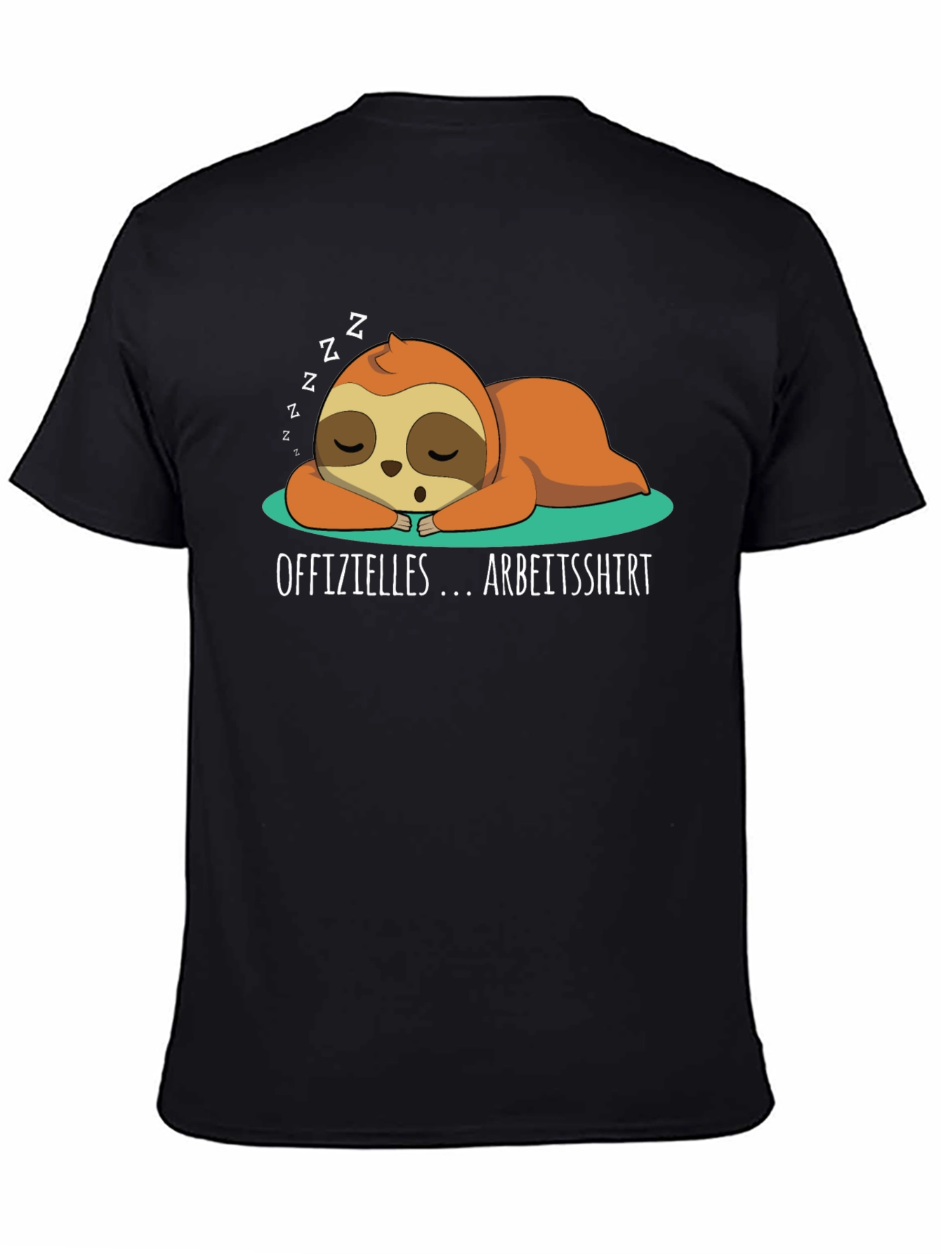 Lazy Sloth Arbeitsshirt T-Shirt