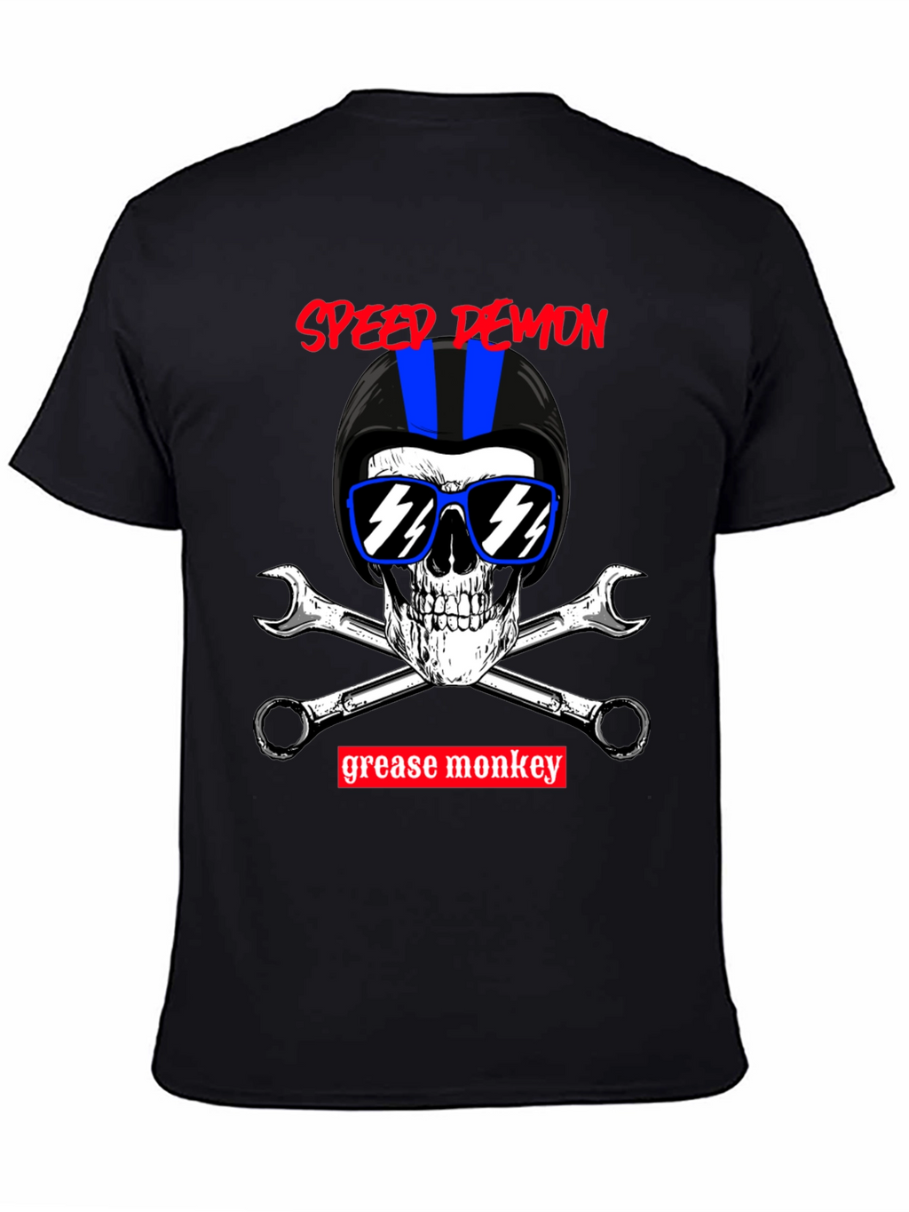 Speed Demon Grease Monkey Biker T-Shirt