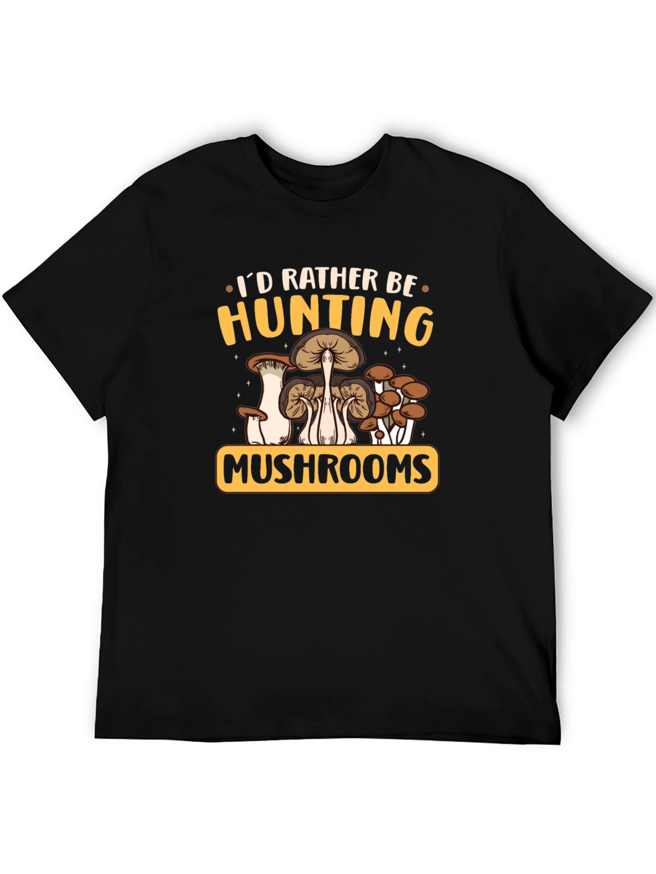 Mushroom Hunting Graphic Tee