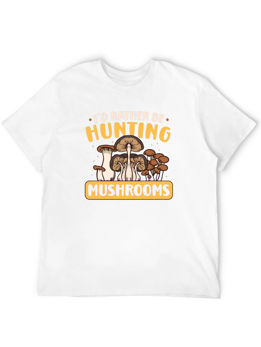 Mushroom Hunting Graphic Tee
