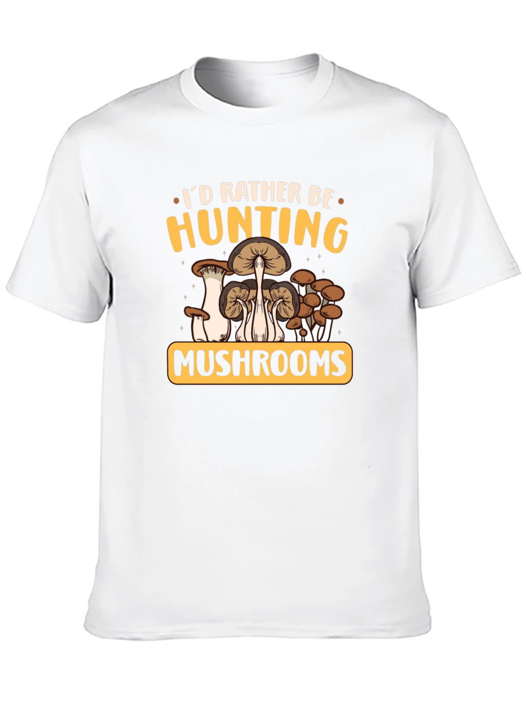 Mushroom Hunting Graphic Tee