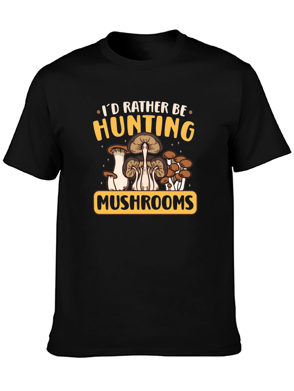 Mushroom Hunting Graphic Tee