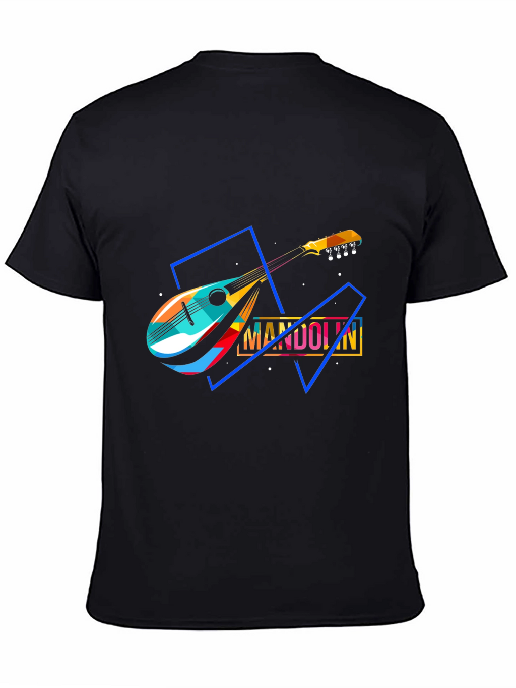 Mandolin Graphic T-Shirt - Music Lover Tee