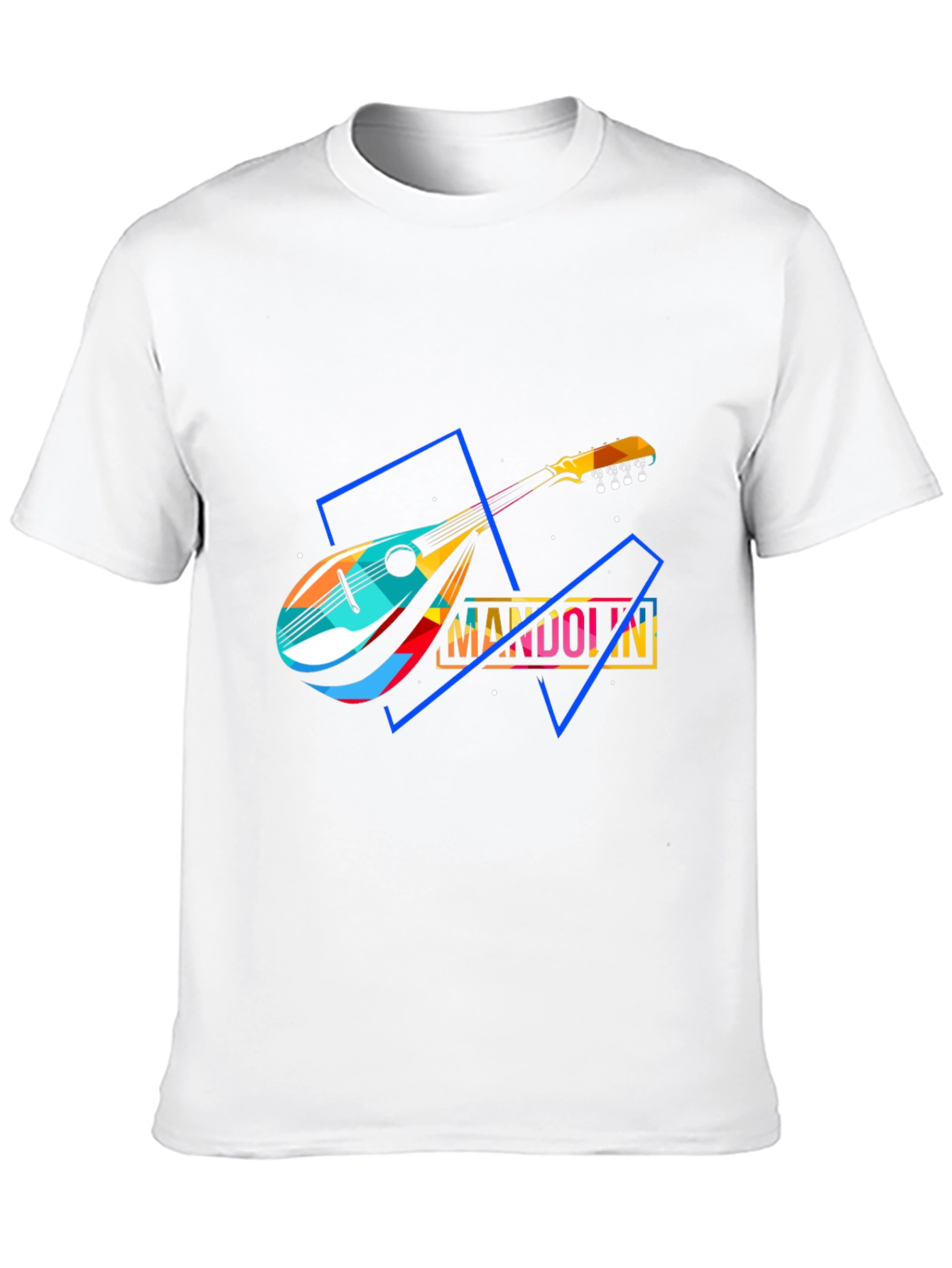 Mandolin Graphic T-Shirt - Music Lover Tee