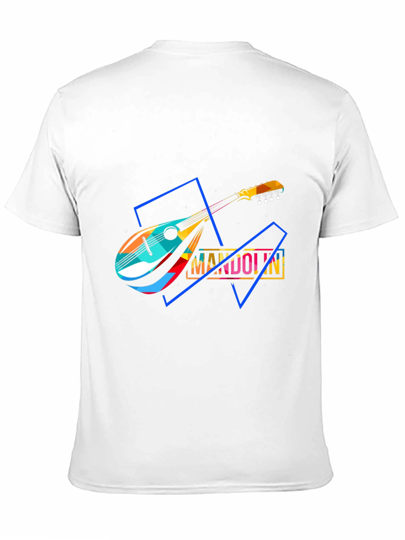 Mandolin Graphic T-Shirt - Music Lover Tee