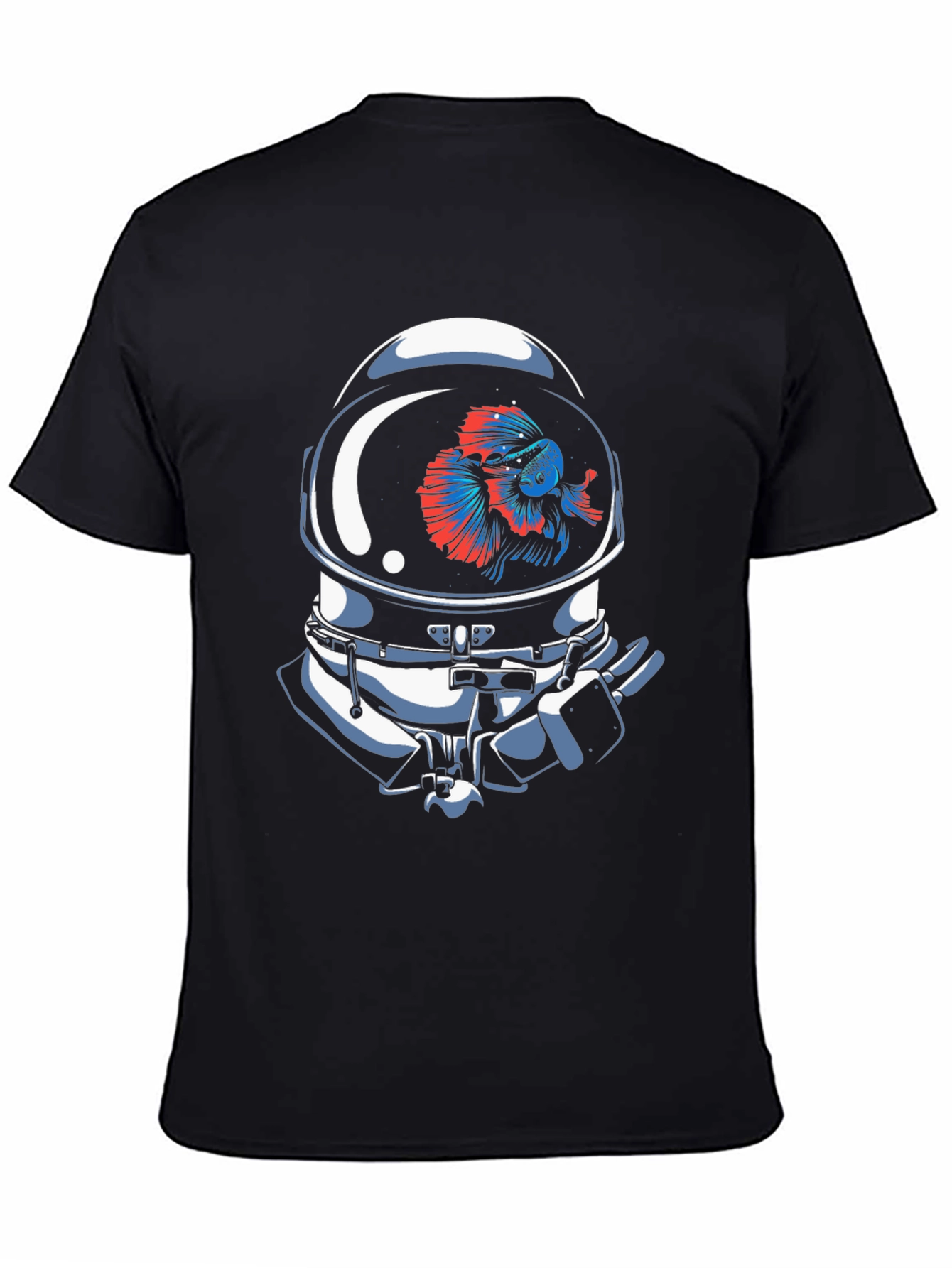 Astronaut Fish T-Shirt - Space Pet Design