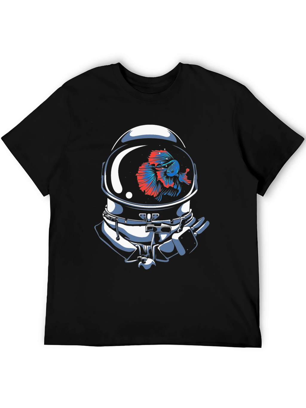 Astronaut Fish T-Shirt - Space Pet Design
