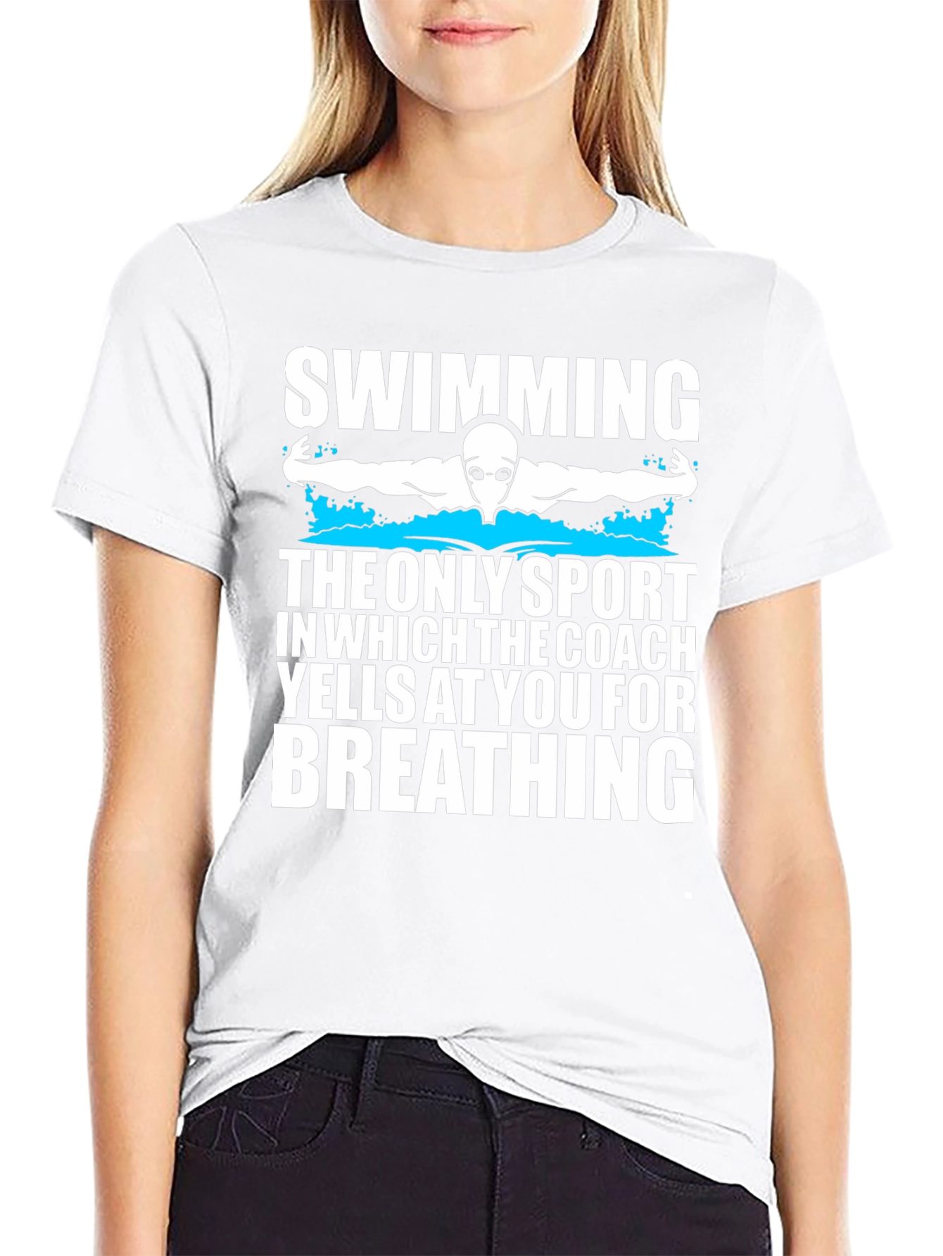 Swimming Coach Yells T-Shirt