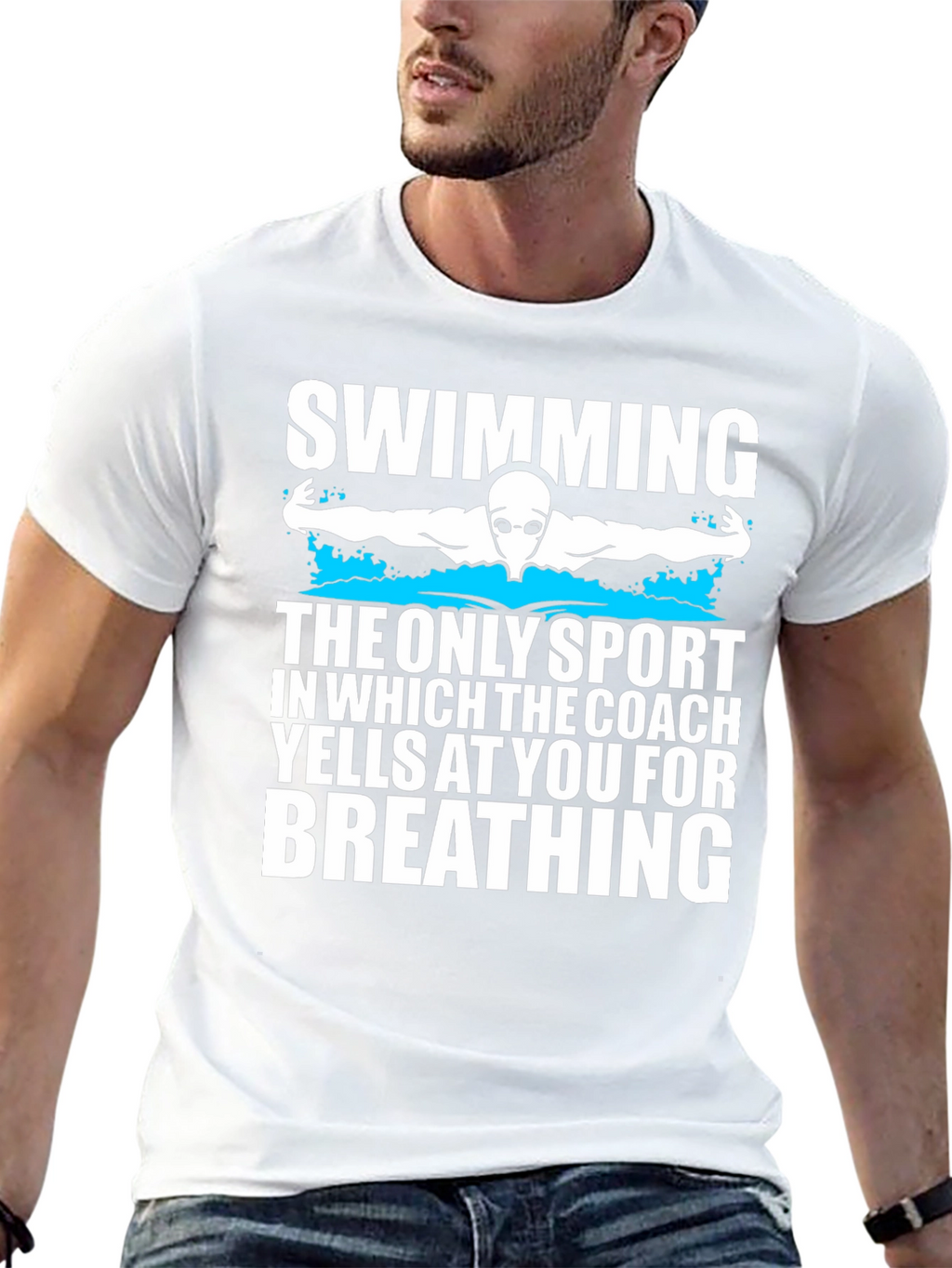 Swimming Coach Yells T-Shirt
