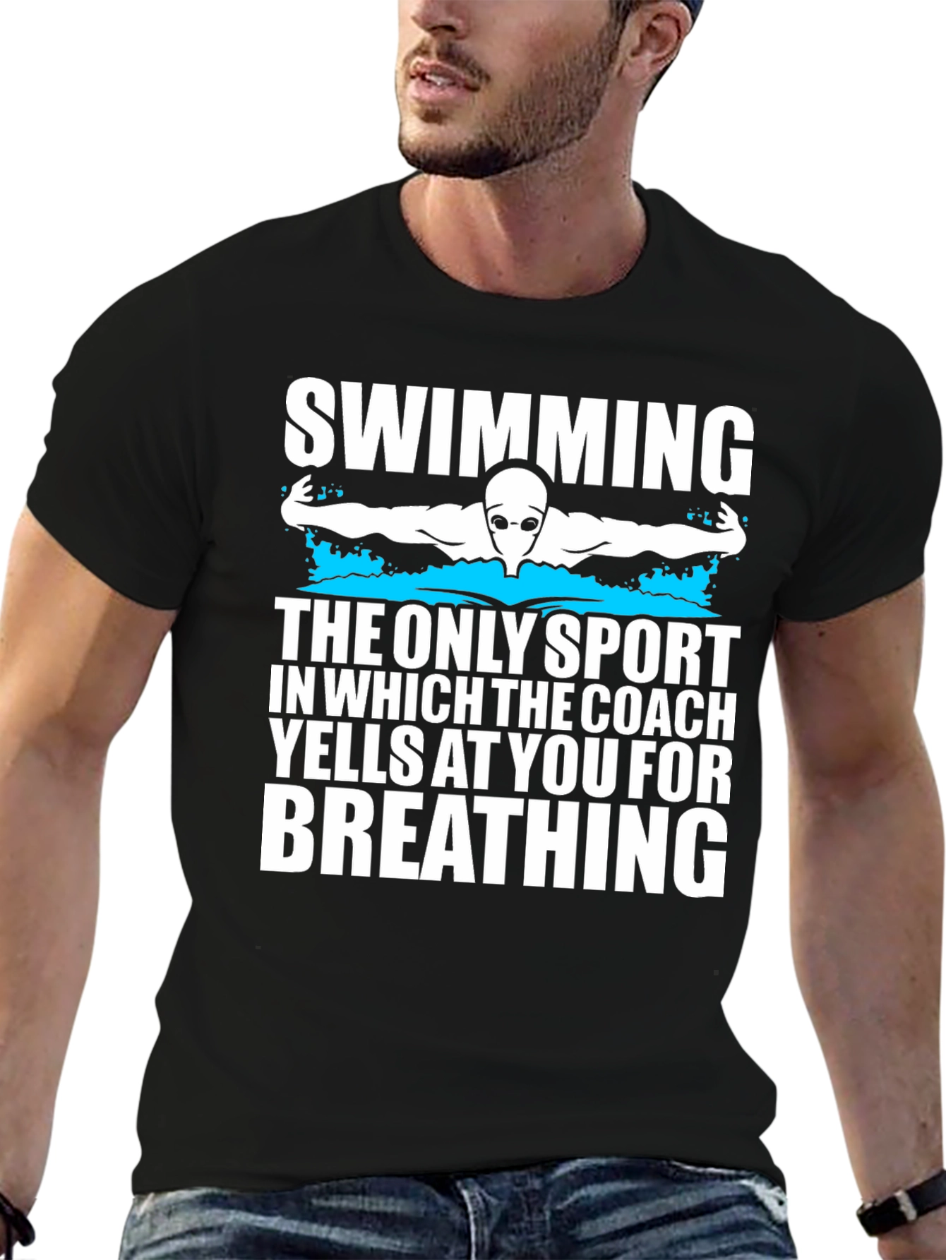 Swimming Coach Yells T-Shirt