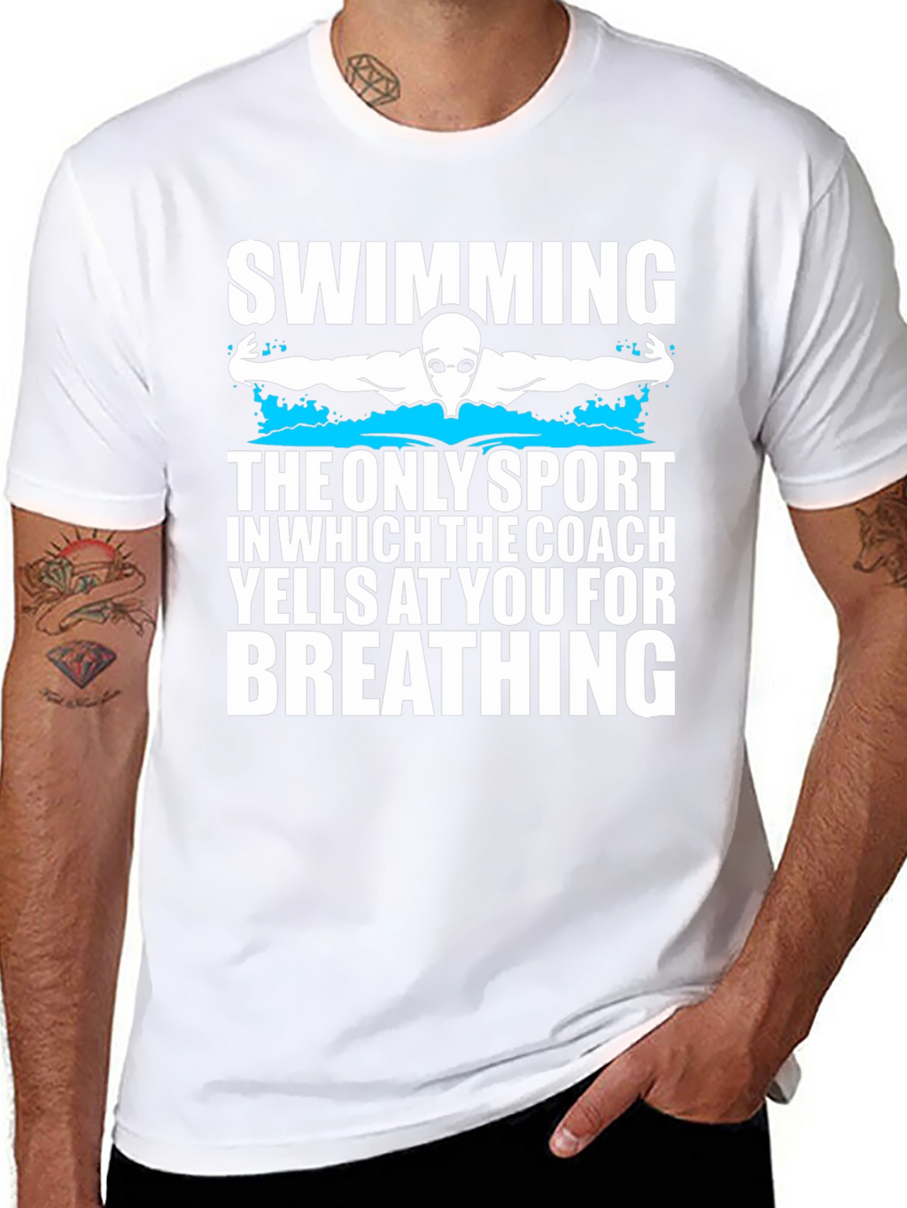 Swimming Coach Yells T-Shirt