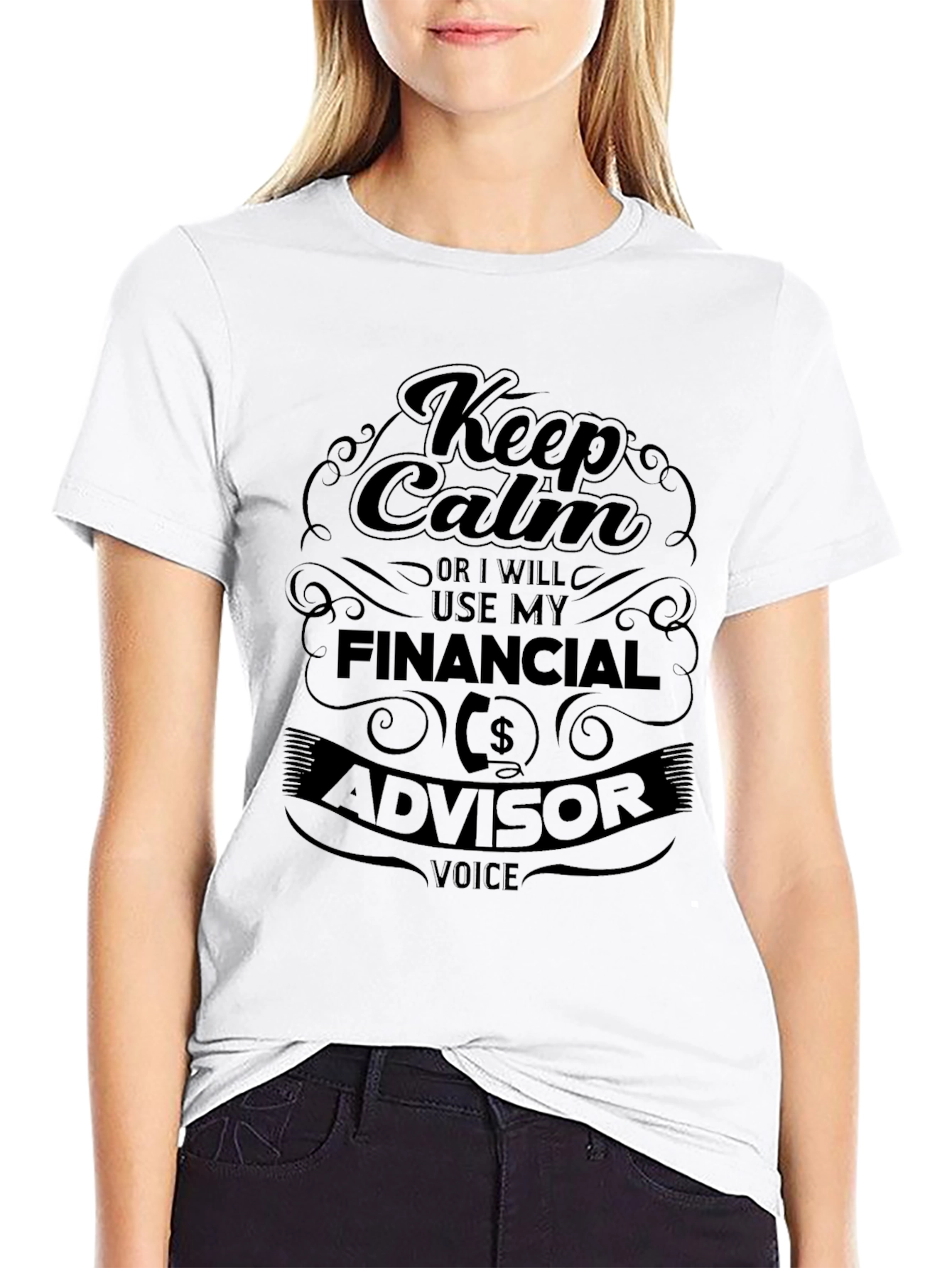 Keep Calm Financial Advisor T-Shirt
