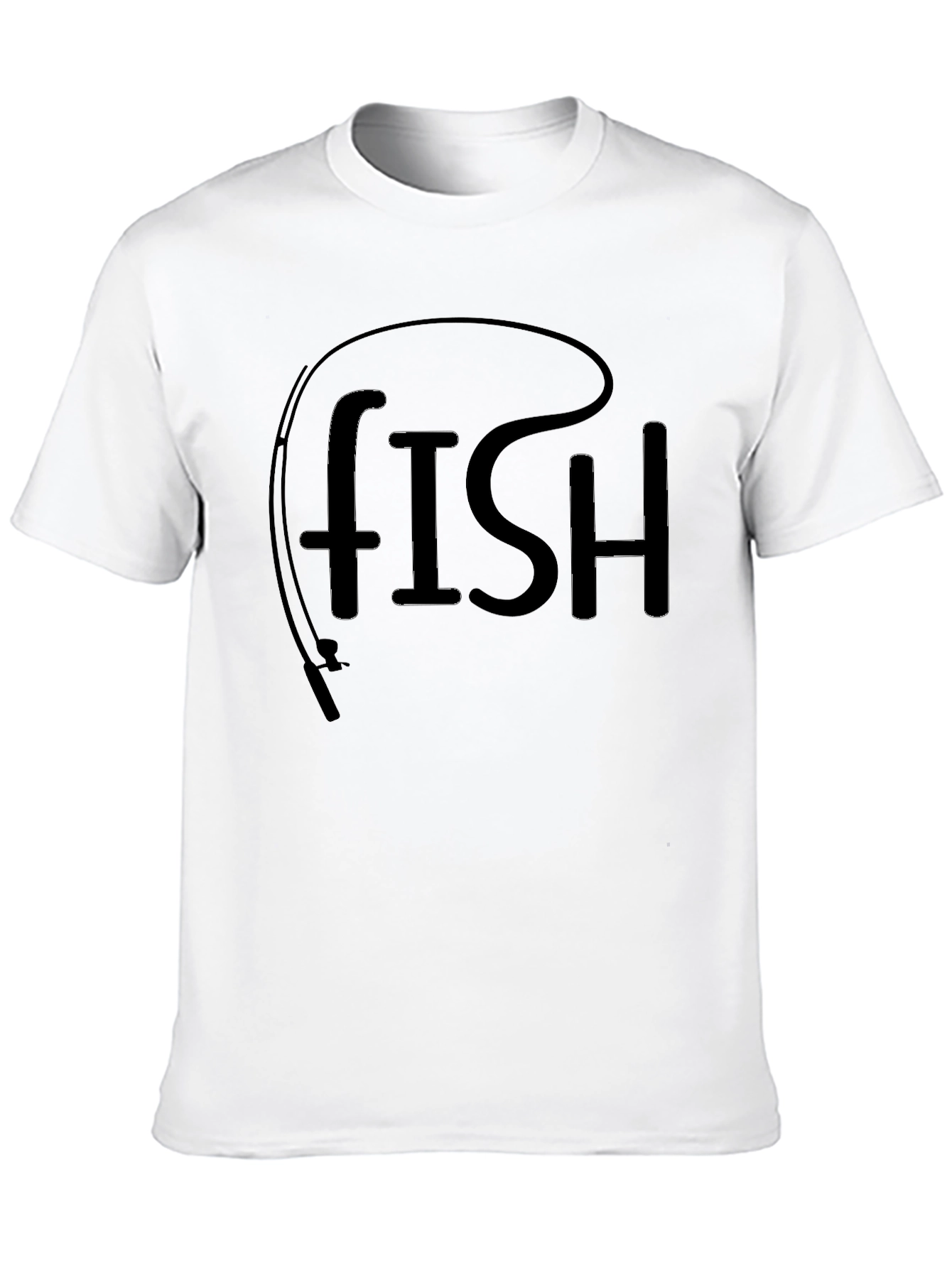 Fishing Rod Fish T-Shirt - Anglers Delight