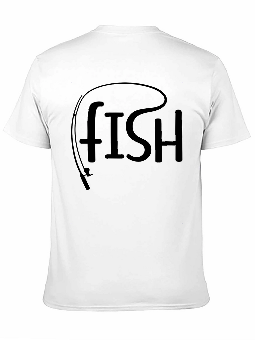Fishing Rod Fish T-Shirt - Anglers Delight