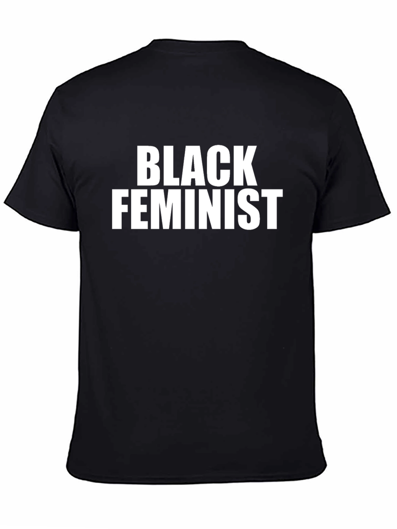 Black Feminist Graphic Tee - Statement Shirt
