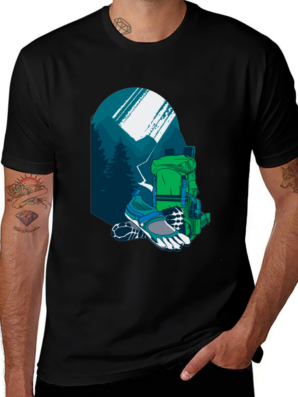 Hiking Adventure Graphic Tee