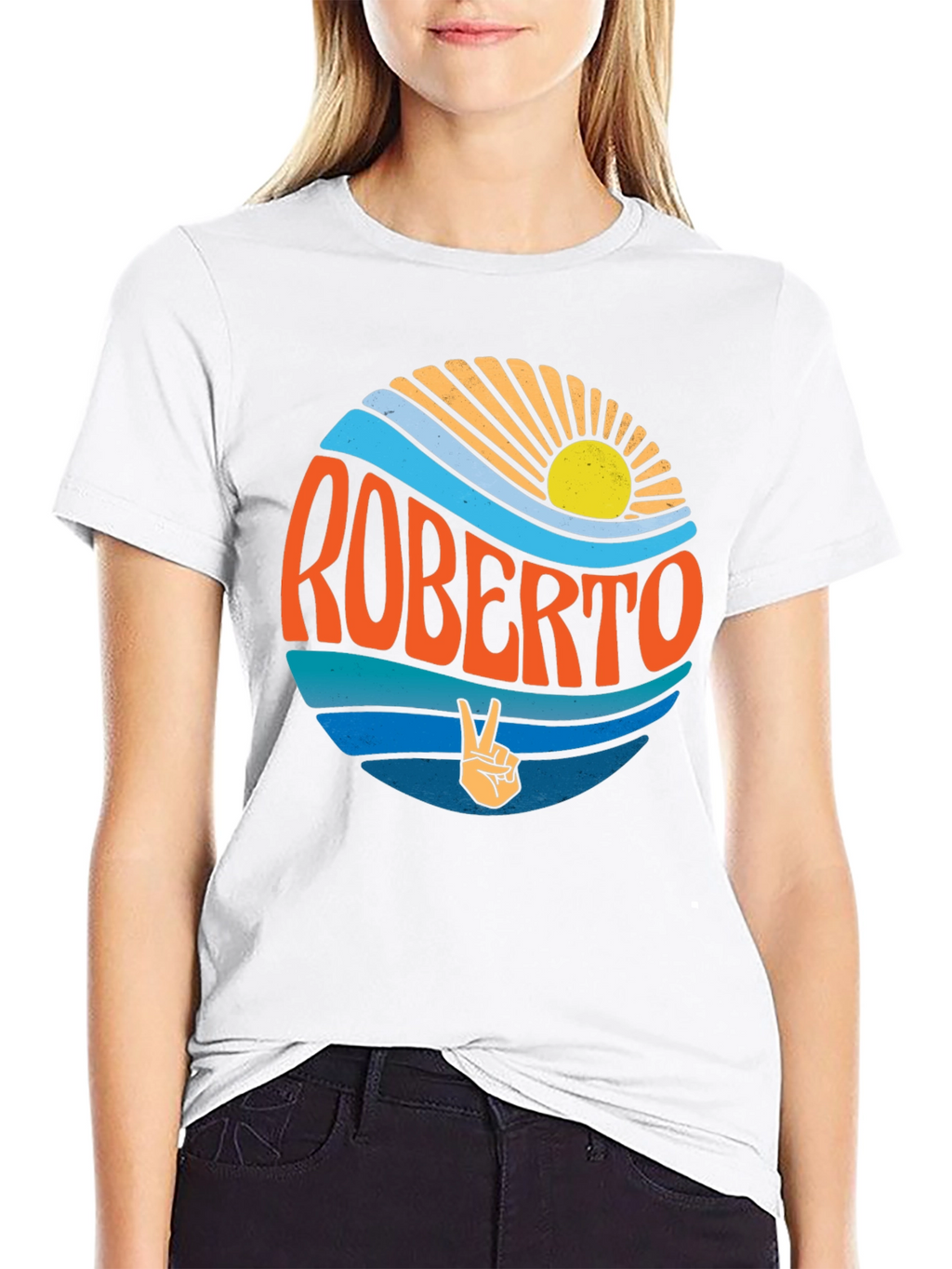 Roberto Retro Graphic T-Shirt - Groovy Vibes