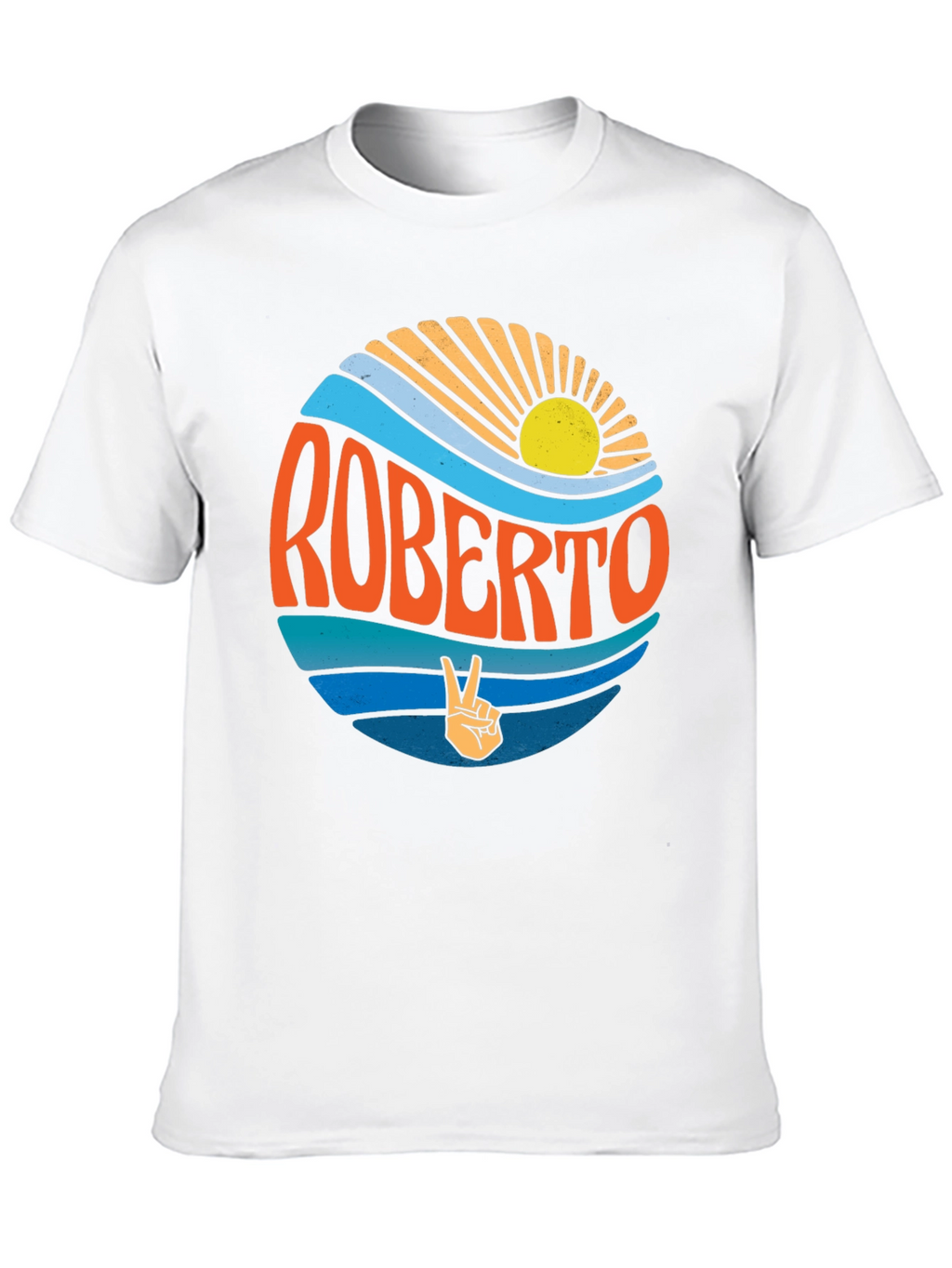 Roberto Retro Graphic T-Shirt - Groovy Vibes