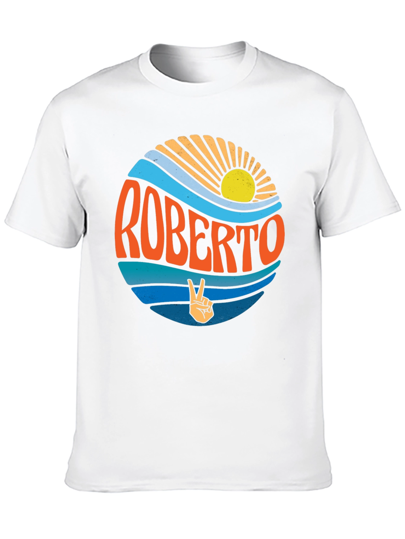 Roberto Retro Graphic T-Shirt - Groovy Vibes