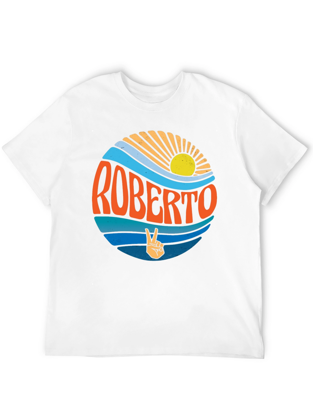 Roberto Retro Graphic T-Shirt - Groovy Vibes