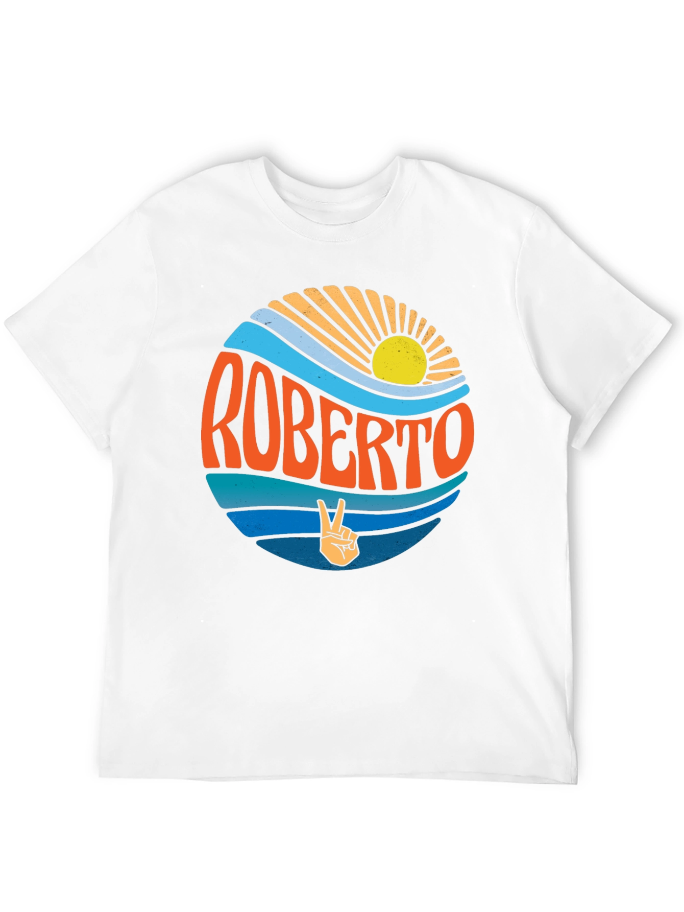 Roberto Retro Graphic T-Shirt - Groovy Vibes