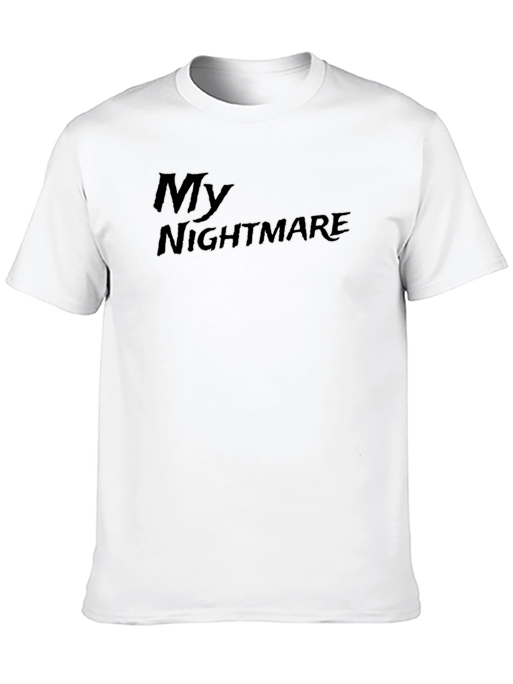 My Nightmare Black Graphic Tee - Stylish and Edgy