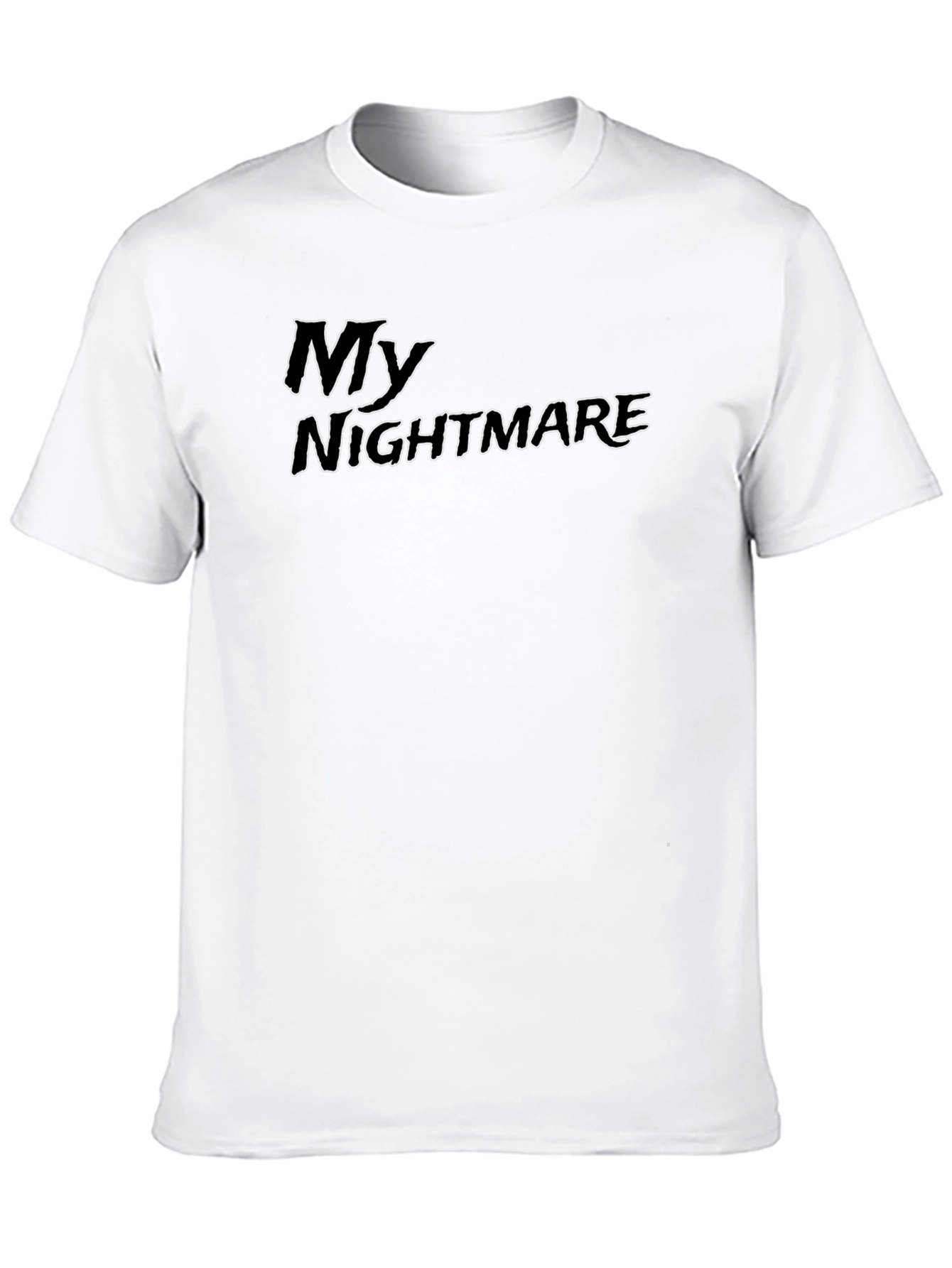 My Nightmare Black Graphic Tee - Stylish and Edgy