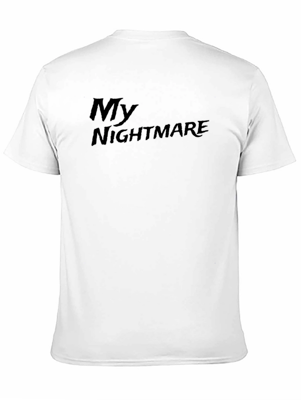 My Nightmare Black Graphic Tee - Stylish and Edgy