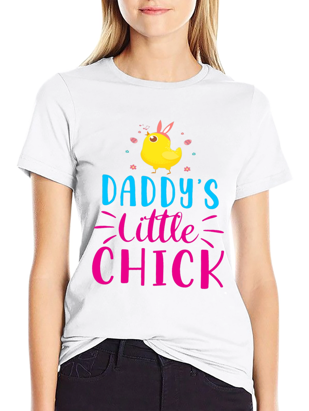 Daddys Little Chick Easter T-Shirt