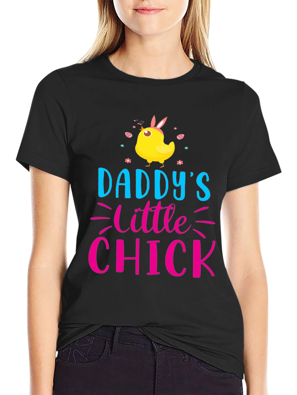 Daddys Little Chick Easter T-Shirt