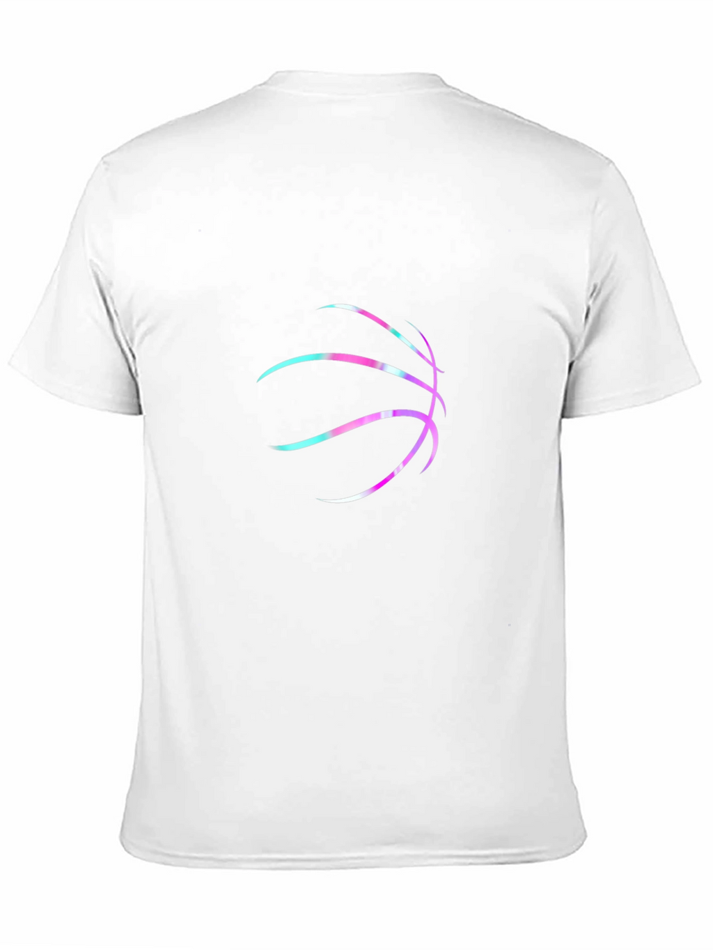 Neon Basketball Graphic Tee - Unisex