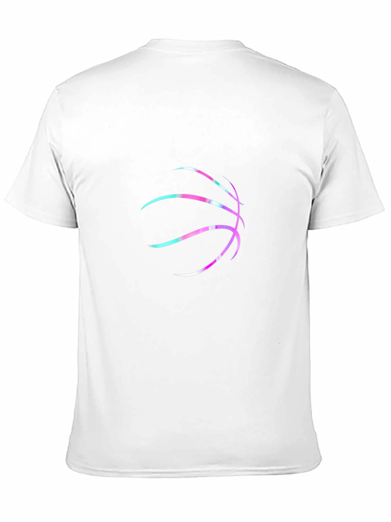 Neon Basketball Graphic Tee - Unisex