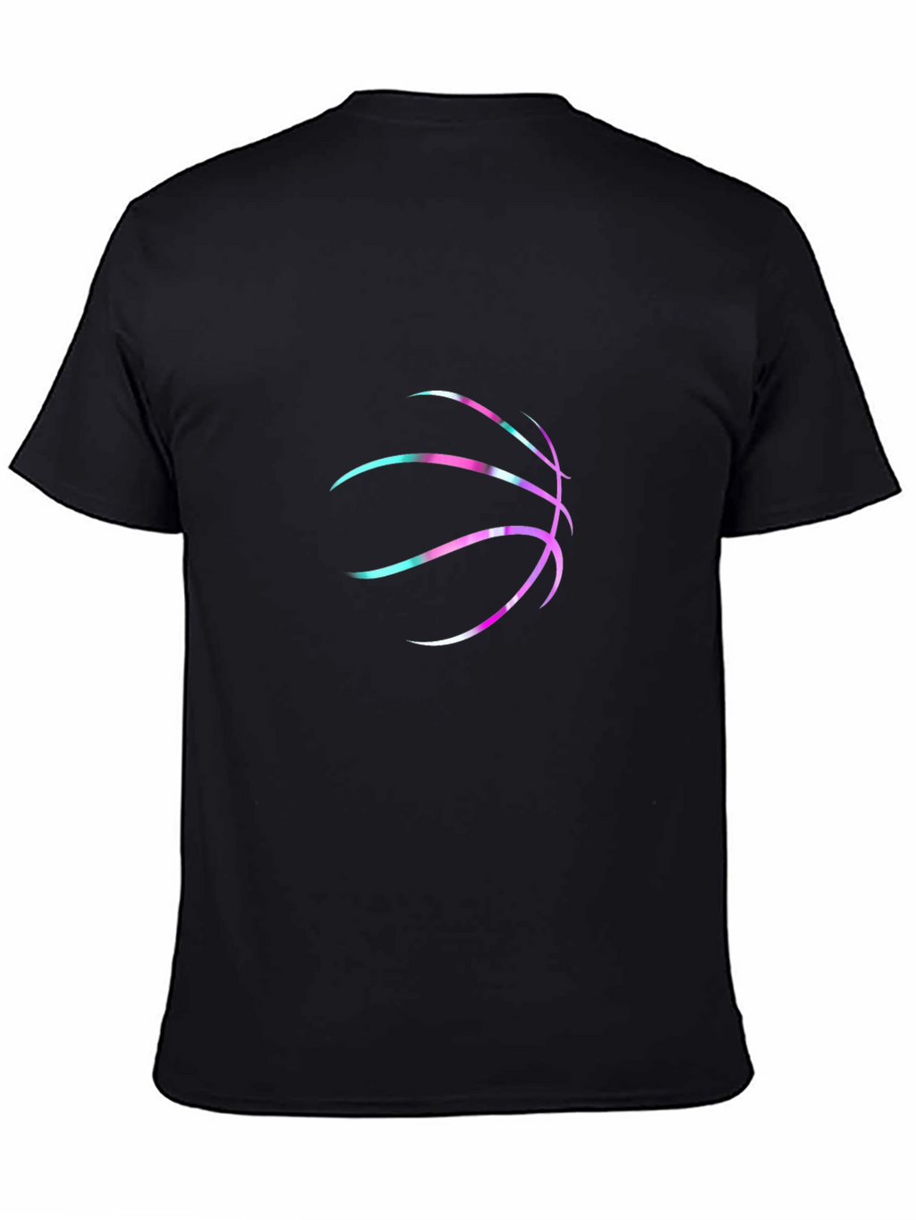 Neon Basketball Graphic Tee - Unisex