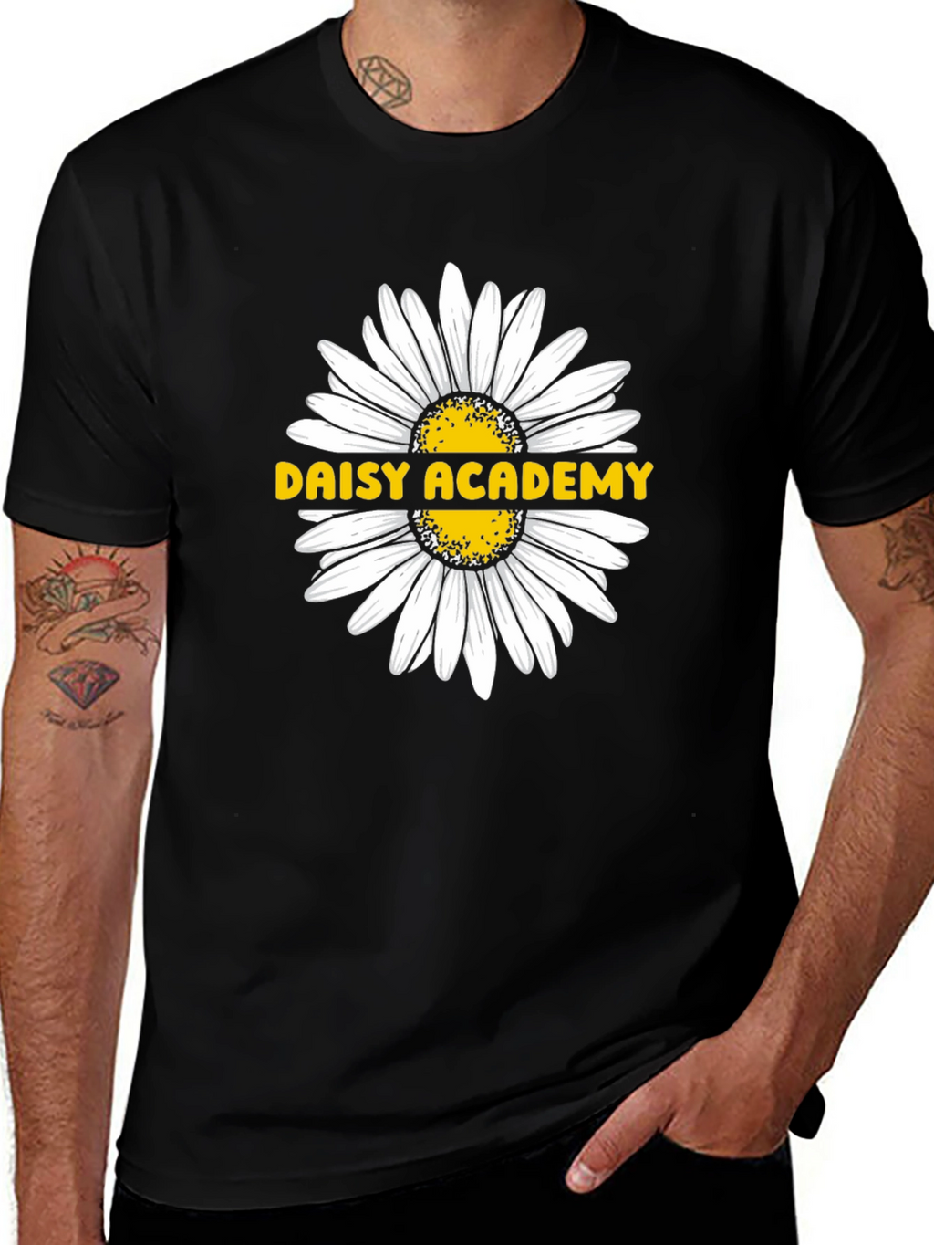 Daisy Academy Black T-Shirt