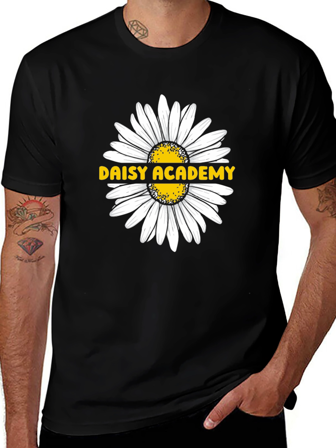 Daisy Academy Black T-Shirt