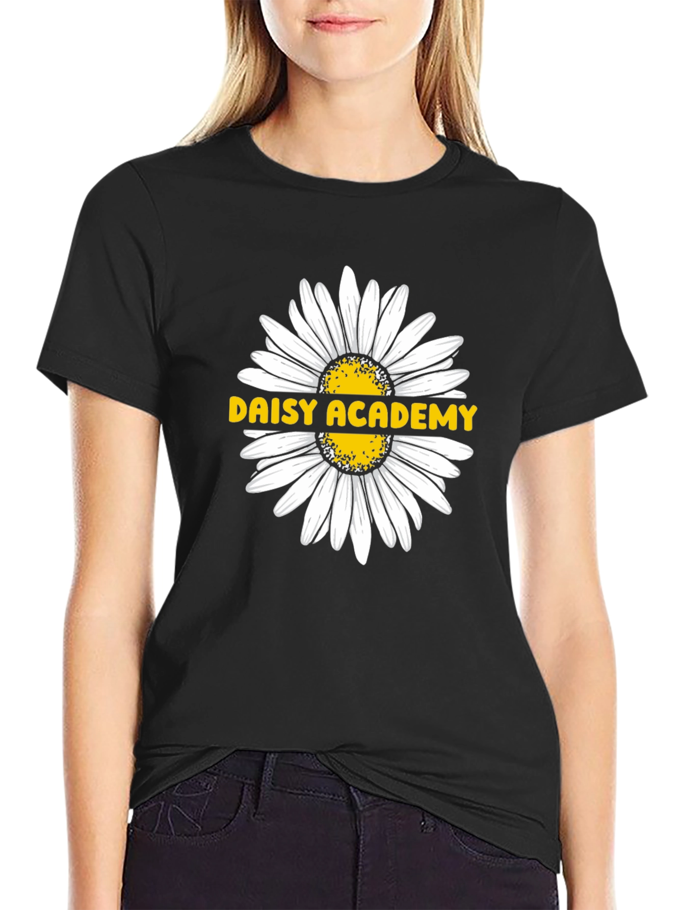 Daisy Academy Black T-Shirt