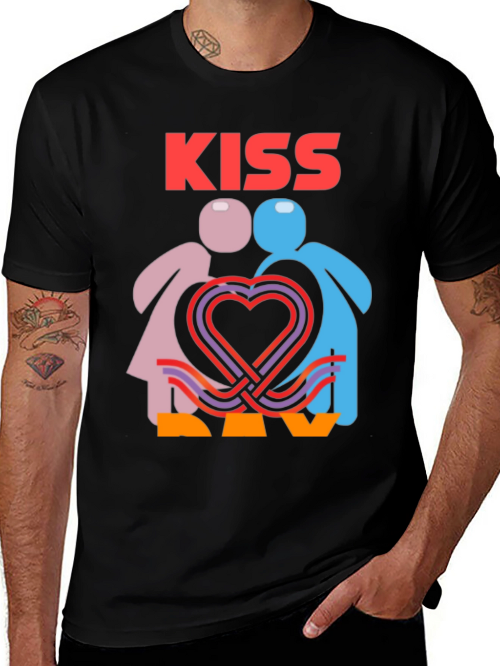 Kiss Graphic T-Shirt - Love & Music Tee