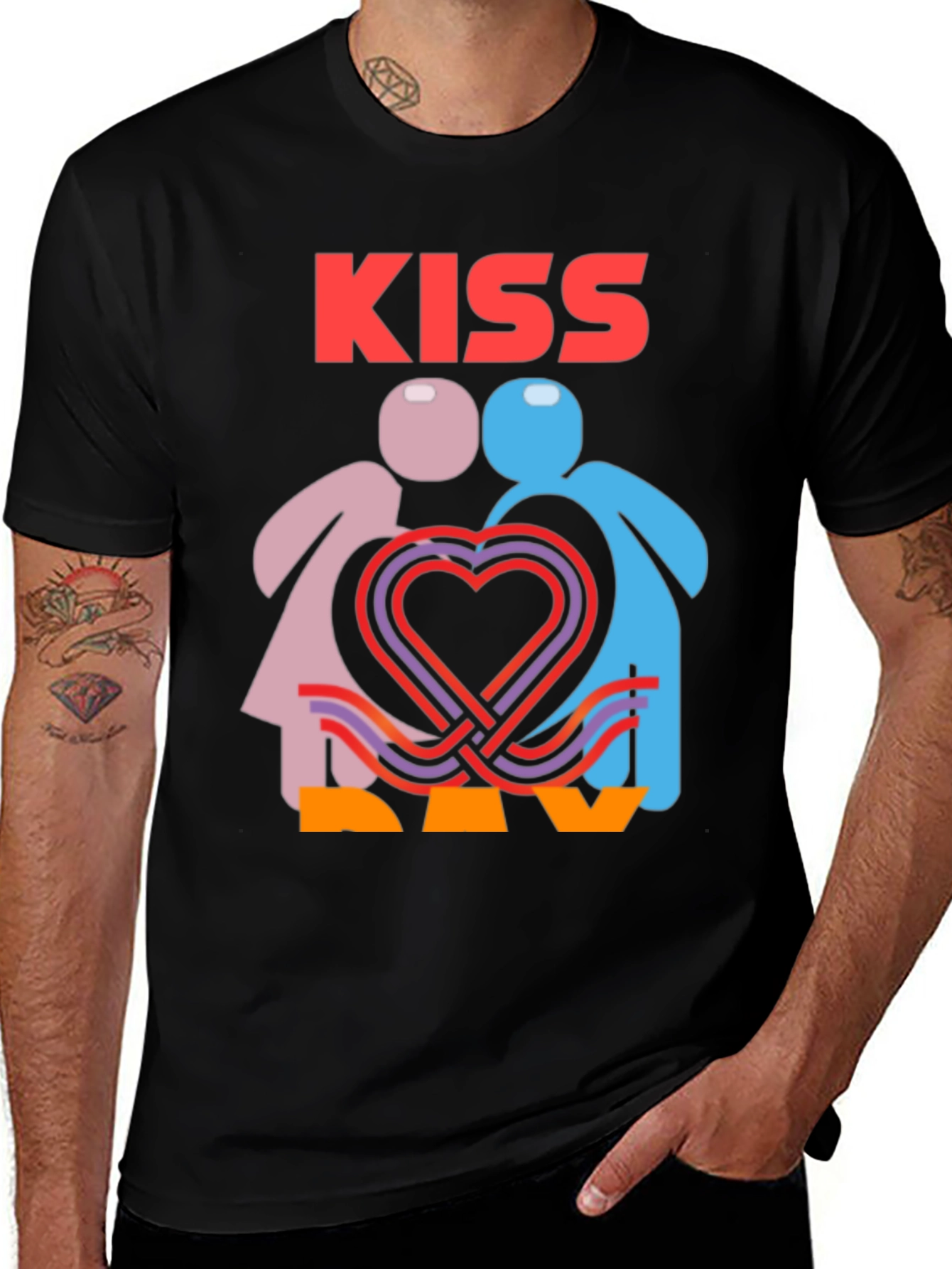 Kiss Graphic T-Shirt - Love & Music Tee