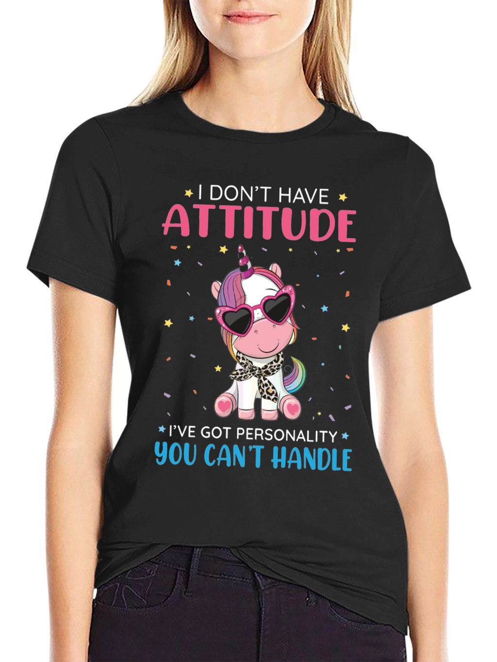 Attitude Unicorn Graphic Tee