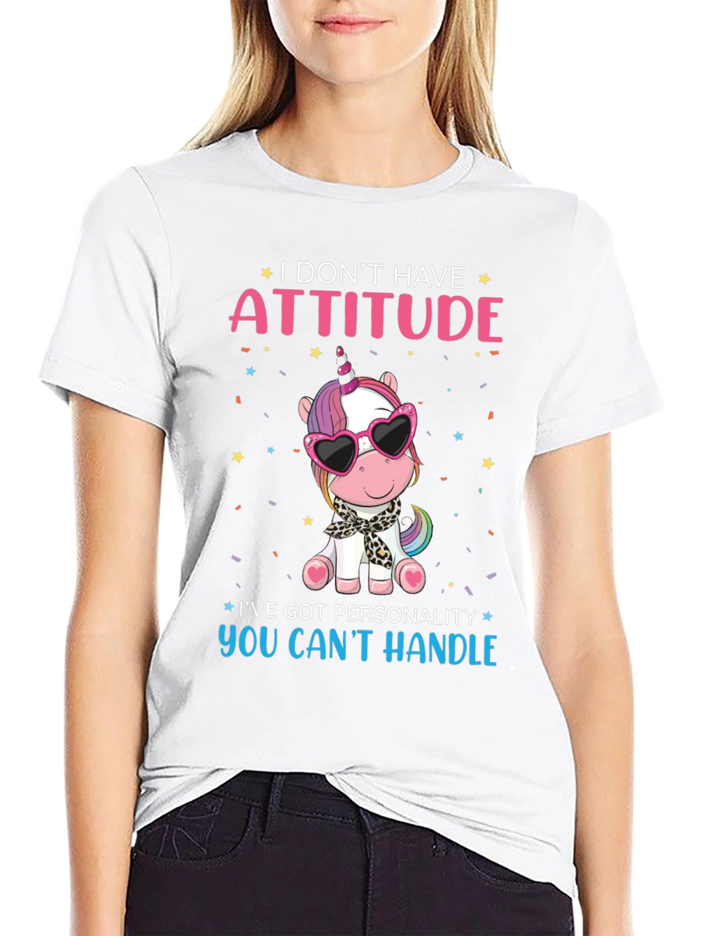 Attitude Unicorn Graphic Tee