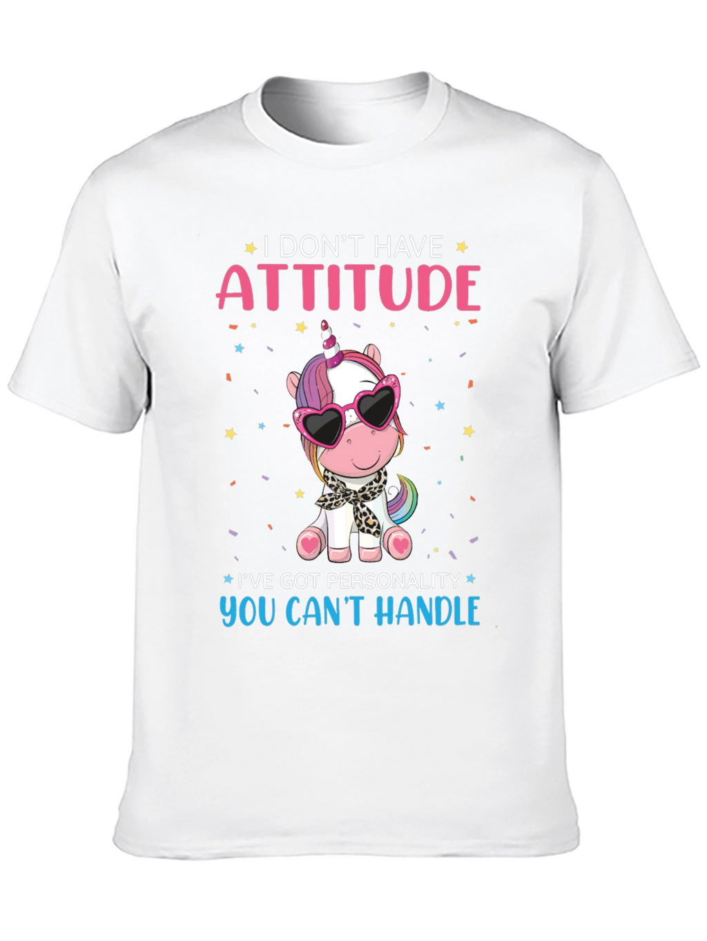 Attitude Unicorn Graphic Tee