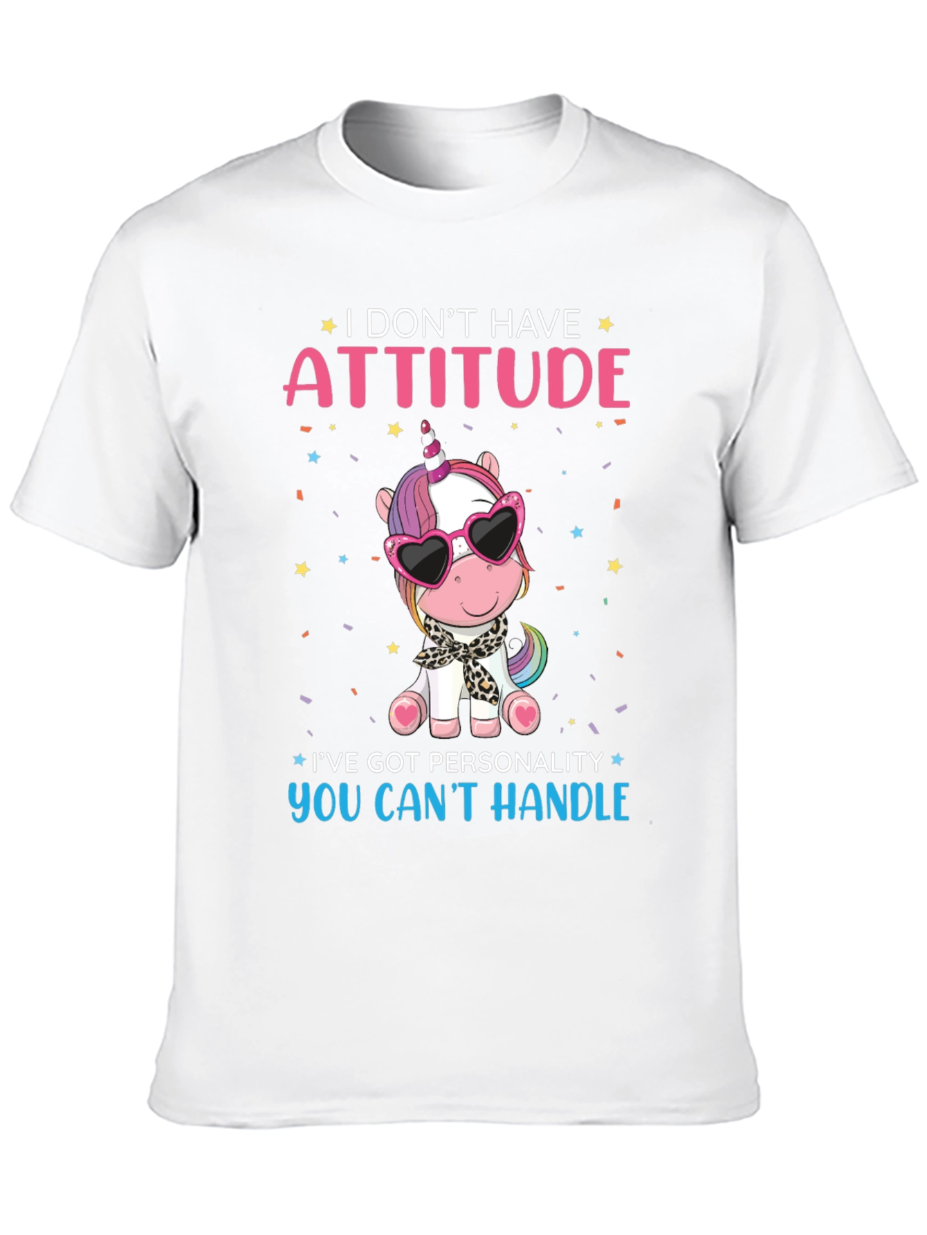 Attitude Unicorn Graphic Tee