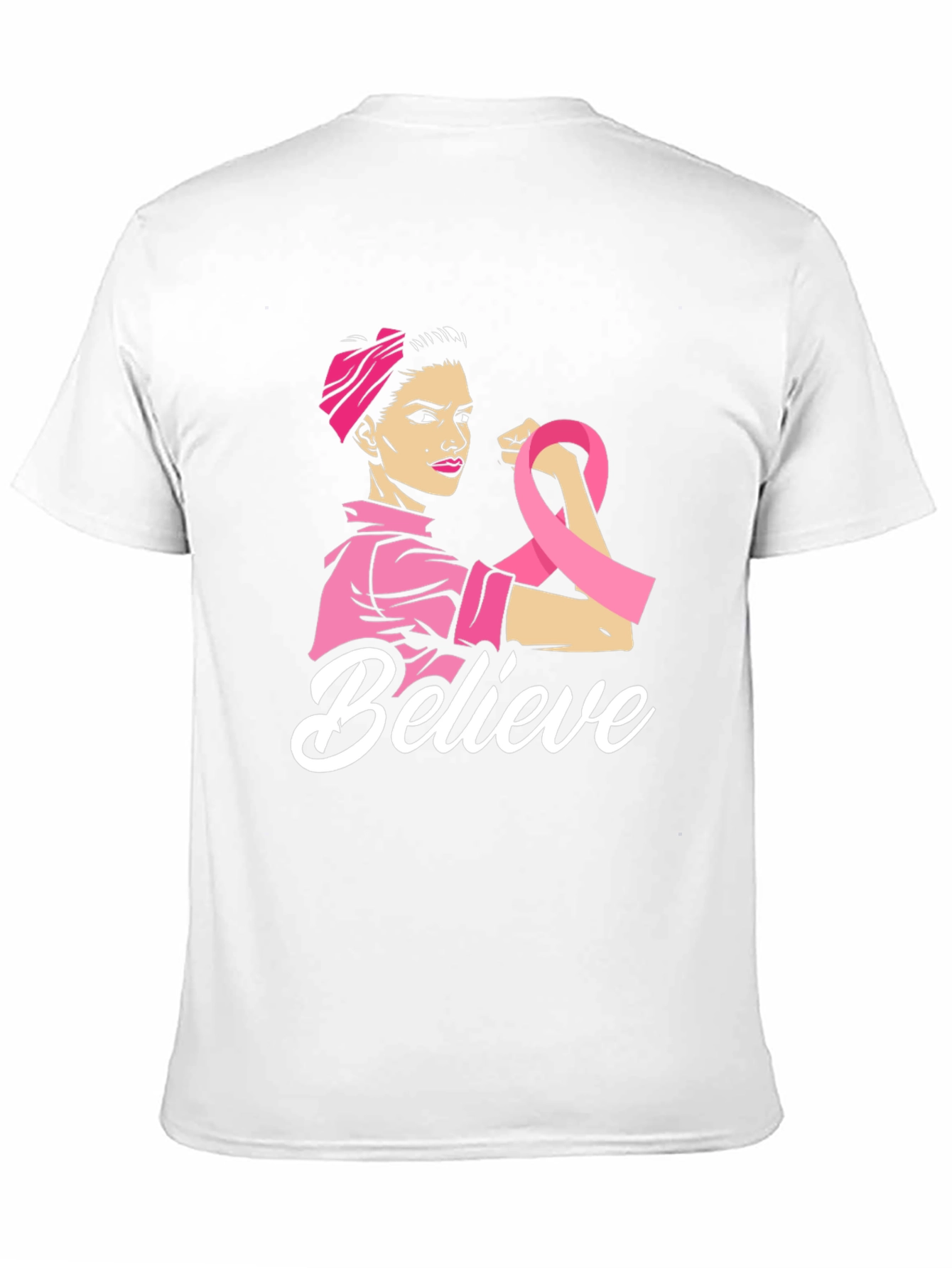 Believe Breast Cancer Awareness T-Shirt
