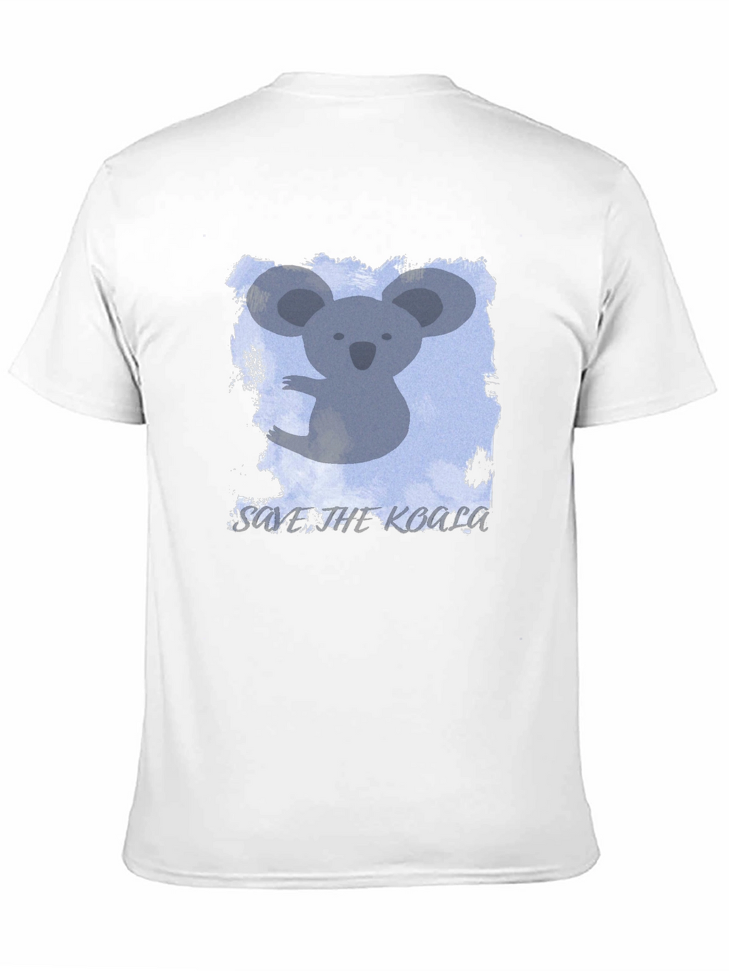 Save the Koala Black T-Shirt