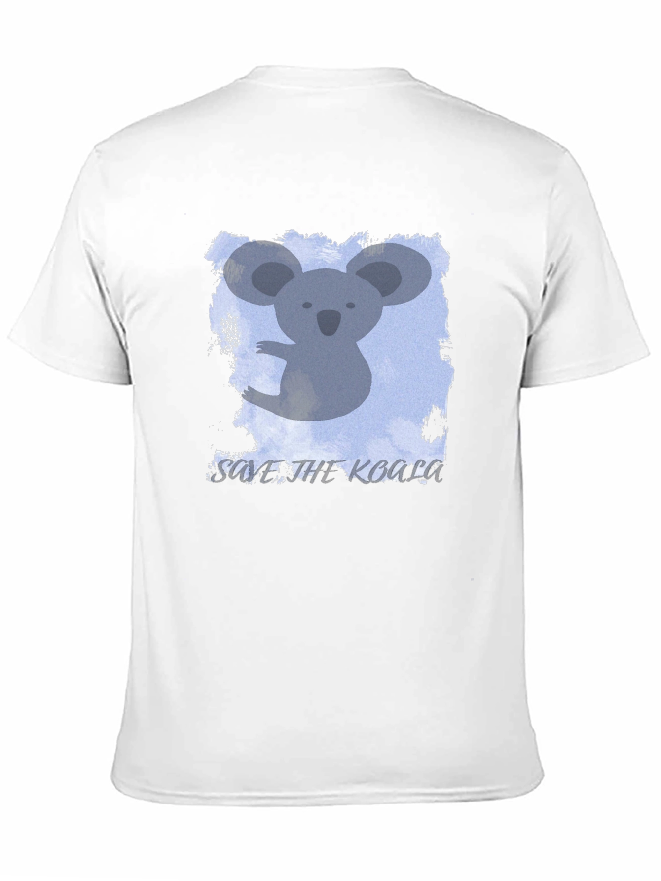 Save the Koala Black T-Shirt
