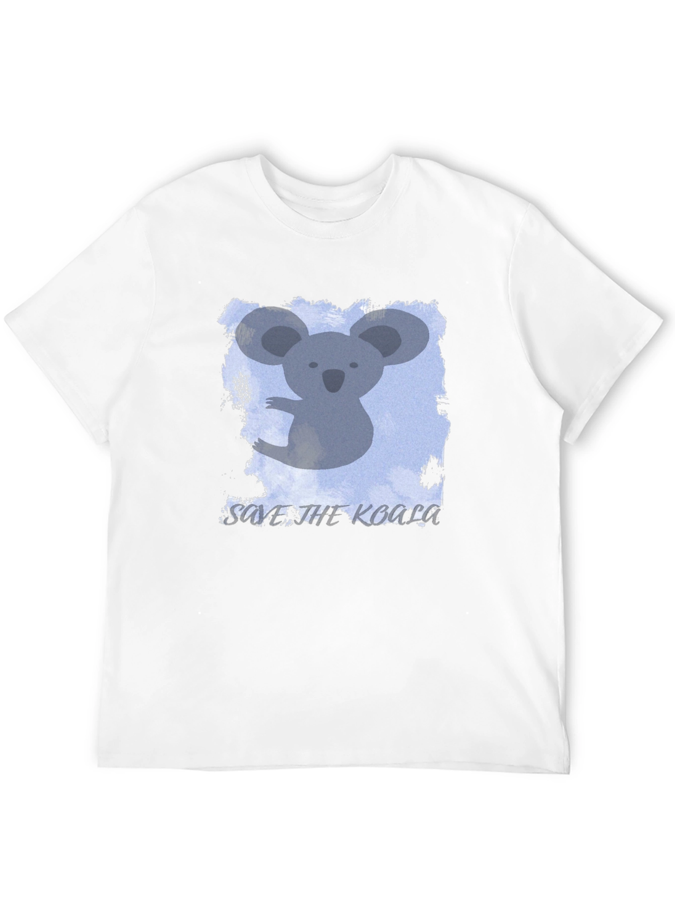 Save the Koala Black T-Shirt